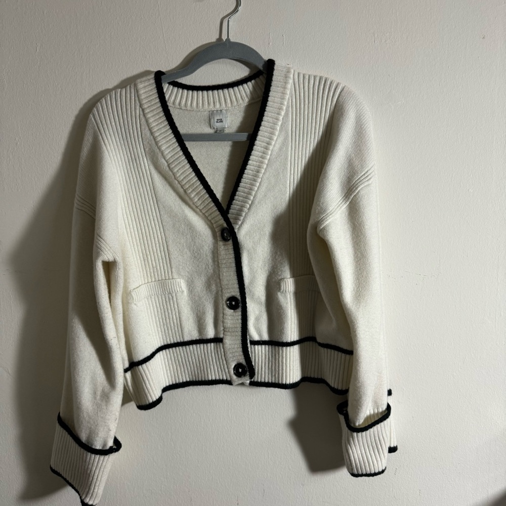 River Island Contrast Trim Cardigan